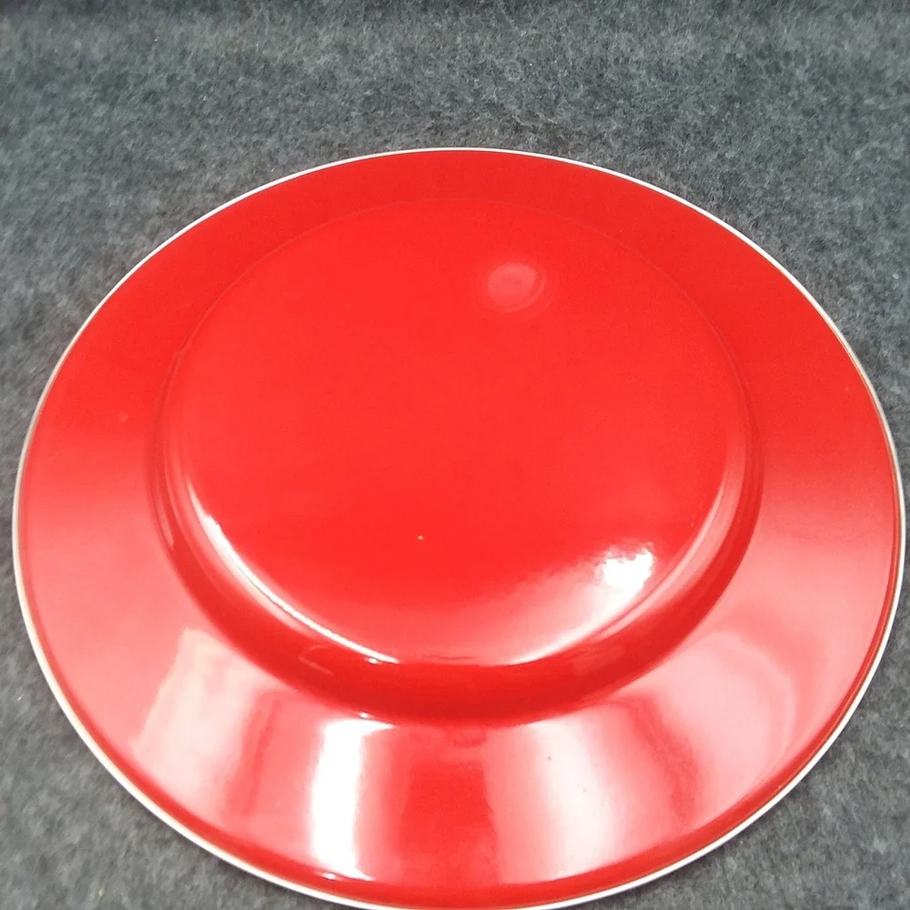 Set of 2 Pottery Barn Red 12